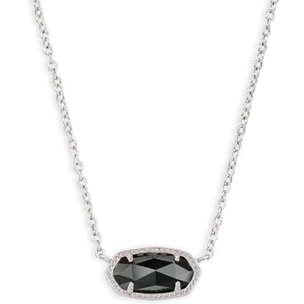 NEW Kendra Scott Black and Silver Necklace